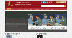 Desktop Screenshot of johnparankimalil.com